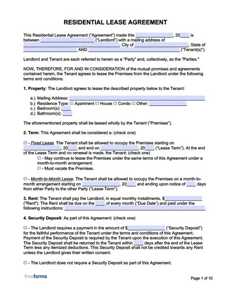 Yearly Rental Agreement Template Sfiveband Com