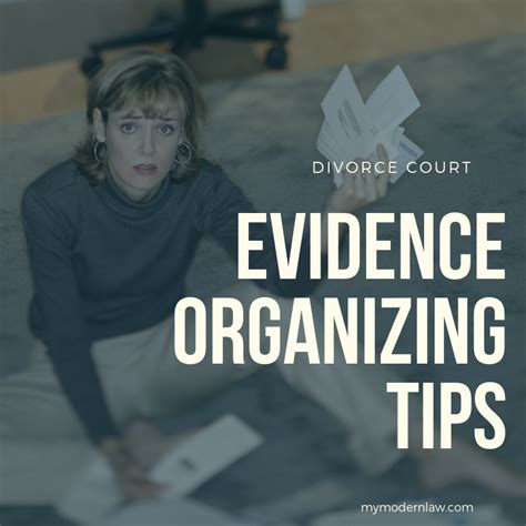 Your Evidence Organizer Modern Law