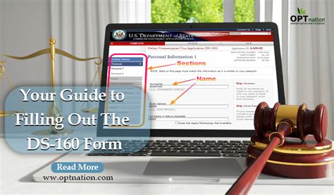 Your Guide To Filling Out The Ds 160 Form For F1 Visa Optnation